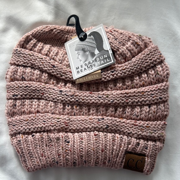C.C Indi Pink Knit Beanie - Picture 3 of 7